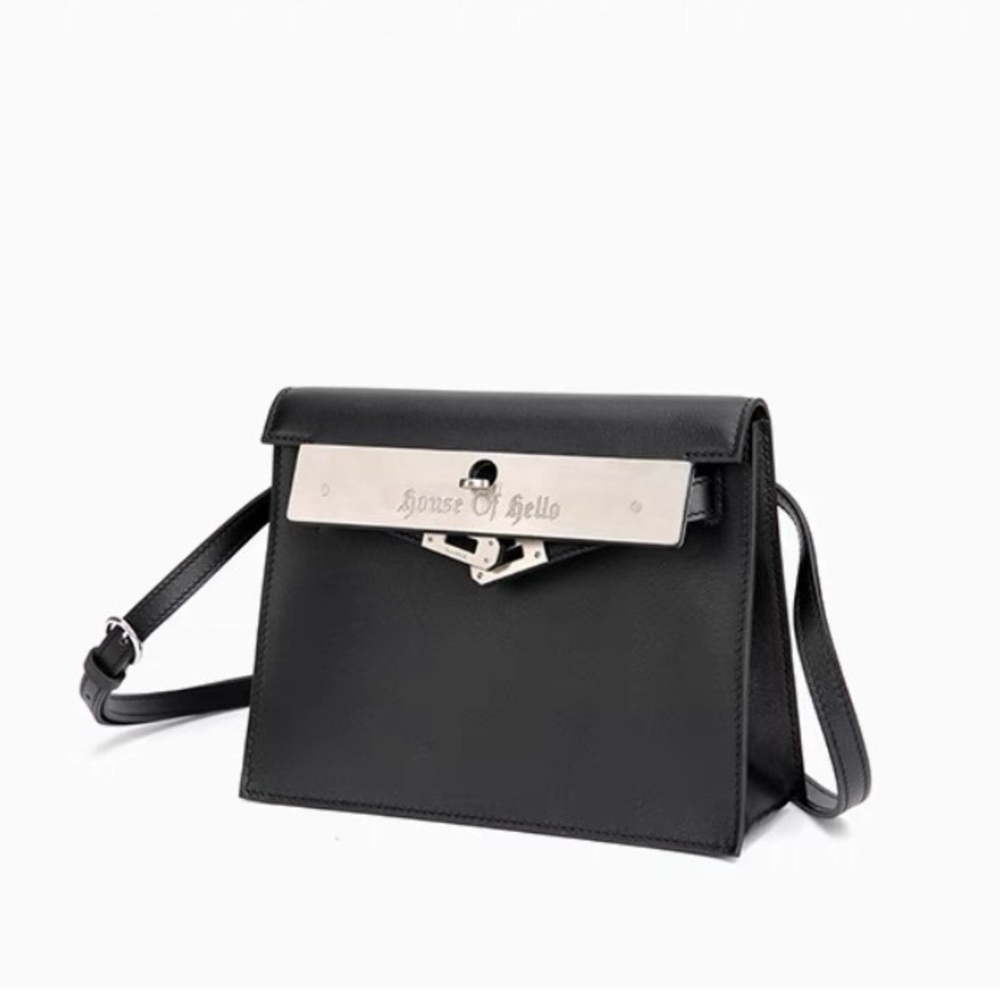 House of Hello “I am not luxury” Crossbody Handbag
